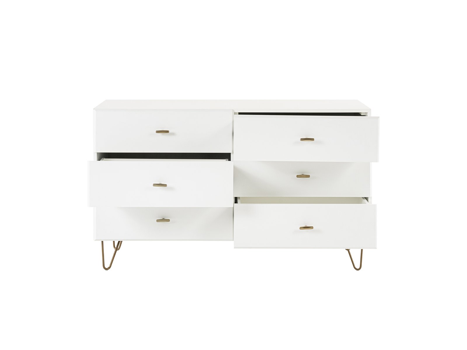Bryan - Modern White Dresser - Image 3