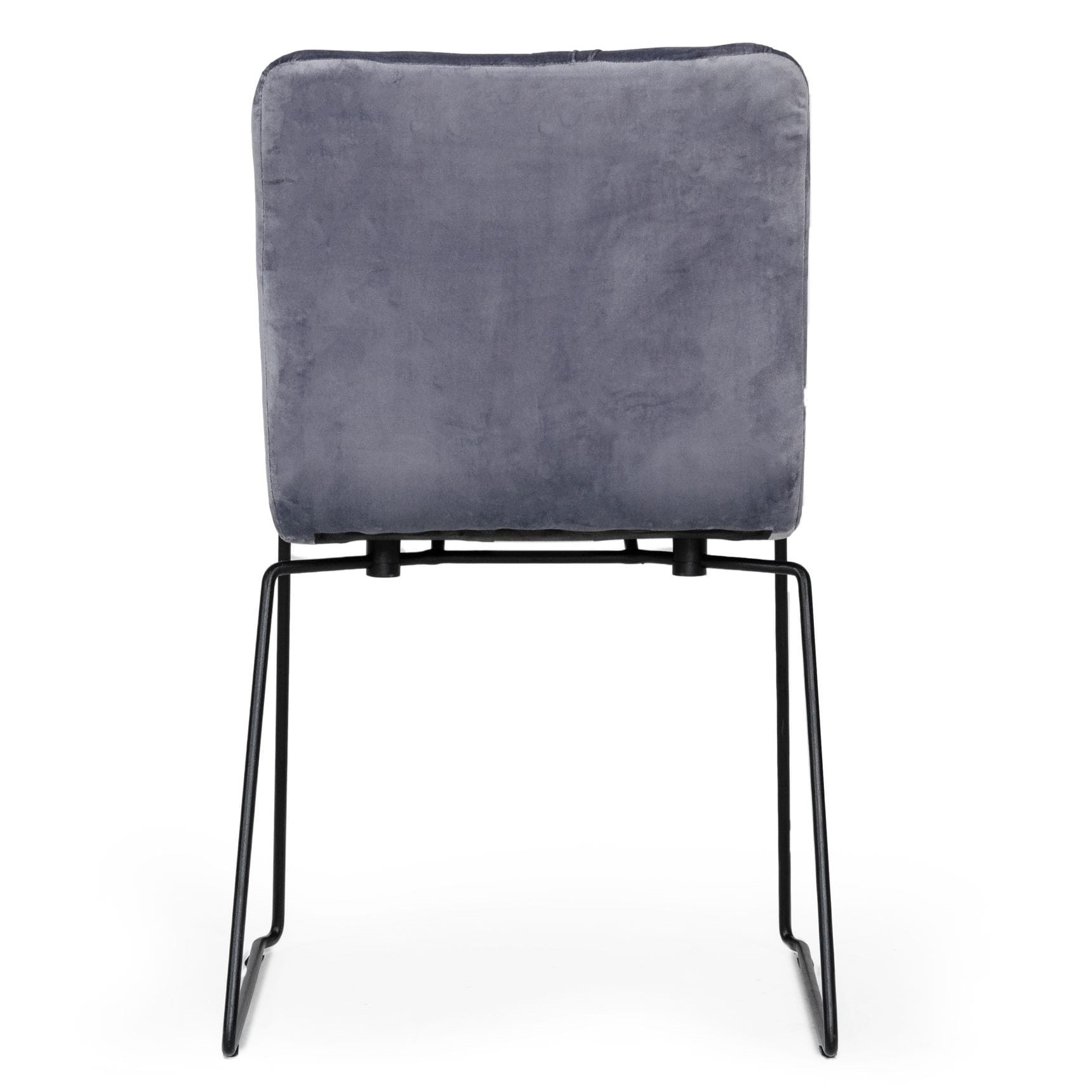 Yannis - Modern Grey Fabric Dining Chair (Set of 2) - Image 4