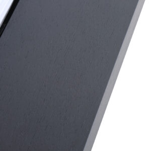 Queen Opal Modern Wenge & White Platform Bed