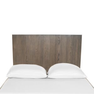 Eastern King Novak Modern Dark Oak Bed