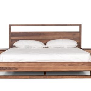 California King Berlin - Modern Walnut Bed