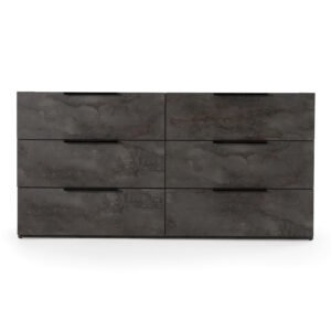 Ferrara - Modern Volcano Oxide Grey Dresser