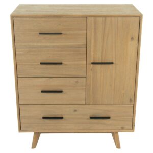 Claire - Contemporary Walnut Chest