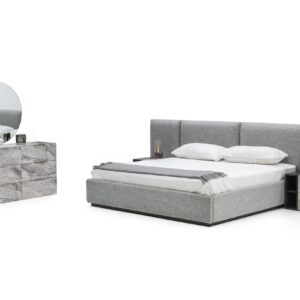 Maranello - Queen Modern Grey Bed Set