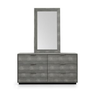 Dynasty - Modern Shagreen Dresser