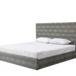 Dynasty - Eastern King Modern Shagreen Bedroom Set - 3 Drawer