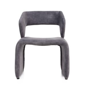 Linus Modern Light Grey Accent Chair