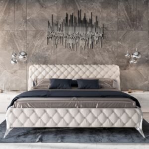 Legend Modern White Q Bedroom Set