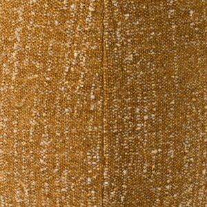 Kinsey - Modern Mustard Small River Rock Ottoman