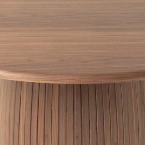 Sheridan - Mid-Century Modern Walnut Round Dining Table