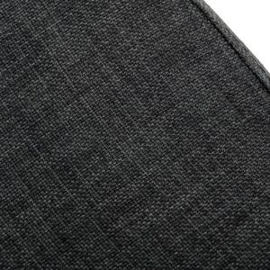 Williamette Mid-Century Dark Grey Fabric Bench