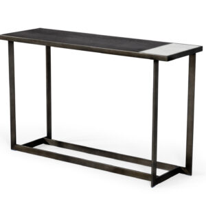Fargo - Modern Ceramic & Grey Walnut Console Table