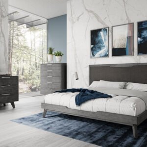 Soria Modern Grey Wash Dresser