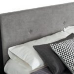 Panther Contemporary Grey & Black Bed