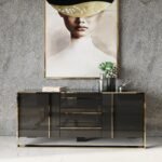 Cartier Modern Black & Rosegold Buffet