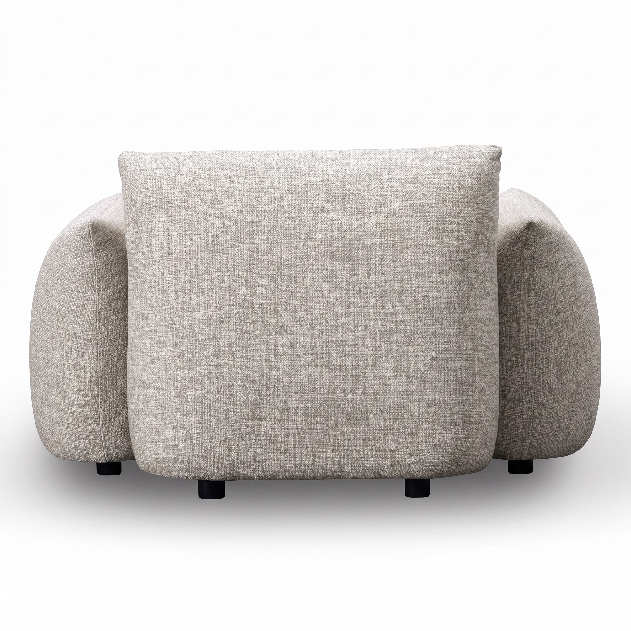 Nouveau Anchor - Outdoor Grey Olefin Fabric Chair - Image 4