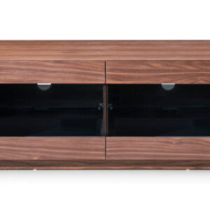 Frost Modern Small Walnut TV Stand