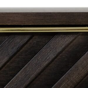 Daisy Mid-Century Dark Acacia Dresser