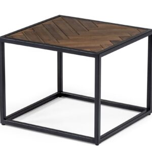 Pasada - Industrial Brown Acacia End Table