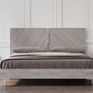 Alexa Italian Modern Grey 4-Piece Bedroom Set