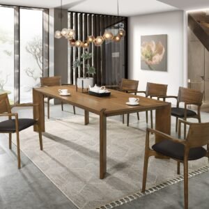 Edelman - Mid-Century Modern Walnut Dining Table