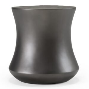 Airdrie - Modern Antique Grey End Table