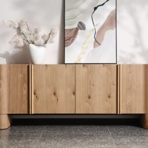 Walbrook - Modern White Oak Buffet
