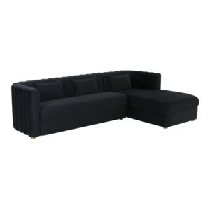 Callie 2-Piece Performance Velvet L-Shaped Sectional