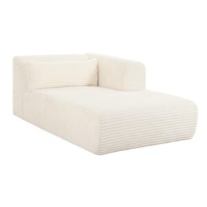 Tarra 71" Fluffy Oversized Performance Corduroy Modular Chaise
