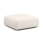 Hangover Contract-Grade Textured Fabric Ottoman