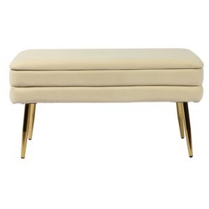 Ziva 31" Velvet Storage Bench