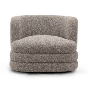 Astor Heavy Performance Boucle Swivel Hotel Lounge Chair