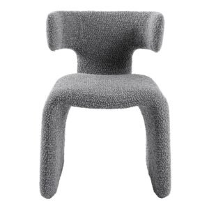 Bergman - Modern Light Grey Fabric Dining Chair