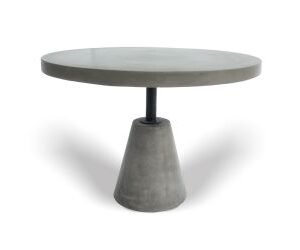 Lenado - Modern Grey Concrete End Table