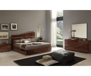 Queen SMA Sogno Modern Italian Eastern King Bed
