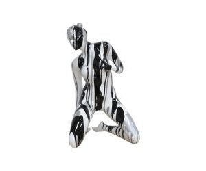 Woman Multi Colored Sculpture