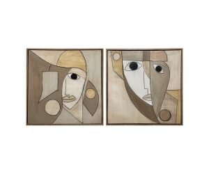 Cuadro Cefas - Modern Painting Set of 2